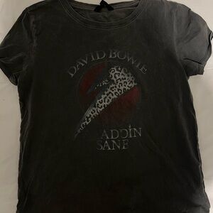 David Bowie graphic tee